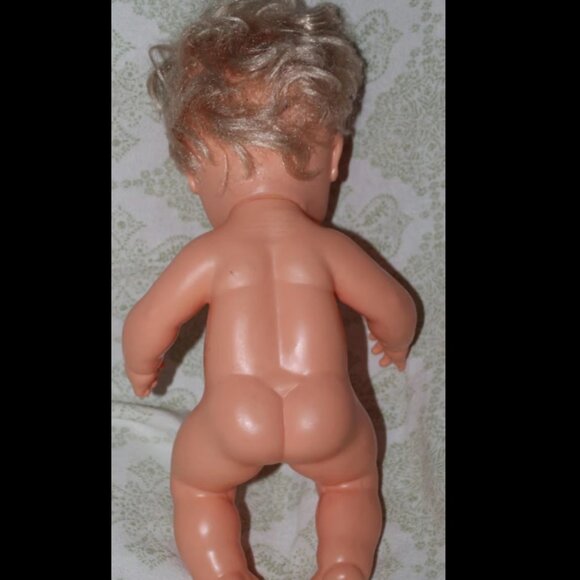 Vintage 1976 Archie Bunkers Grandson Joey Stivic Baby Doll Anatomical 14” Ideal. - Picture 2 of 8